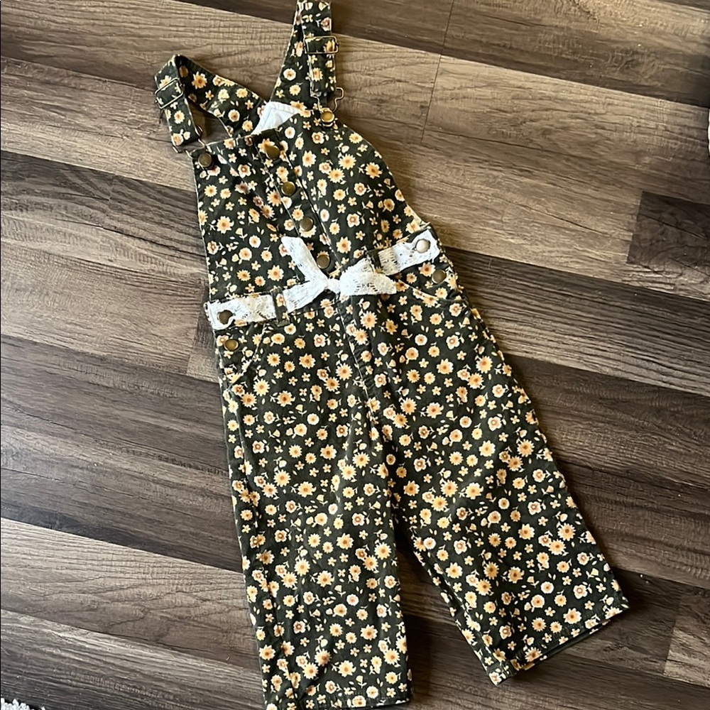 Yellow and Green Insulated Overalls for Cold Weather
